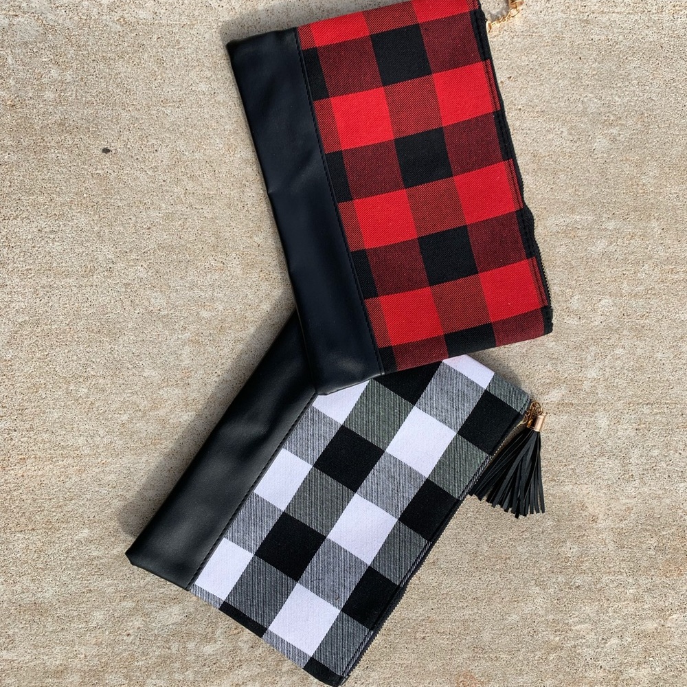Checkered Clutch